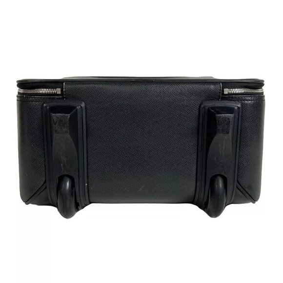 Auth LOUIS VUITTON Pegase 50 M23272 Ardoise Taiga Suitcase Leather 540-083024 - Picture 5 of 14